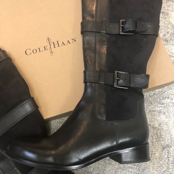 Black Cole Haan boots - Picture 3 of 4